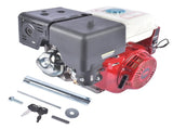 13HP 389cc 4-Stroke Gas Engine with Electric Start, Single Cylinder Go Kart Motor Horizontal Shaft 67462999