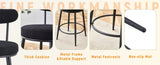 Fashionable and Comfortable - Two Sets of Ergonomic High Legged Bar Chairs, With Black Breathable W1151P279689