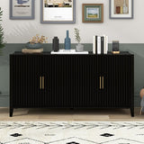 ZUN Accent Storage Cabinet Sideboard Wooden Cabinet with Metal Handles for Hallway, Entryway, Living 36107961