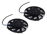 2X 7" Electric Radiator Fan Universal Push Pull Type 2900RPM 240W Cooling System 81613368