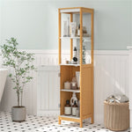 ZUN Vertical bathroom cabinet, bathroom storage rack 17858705