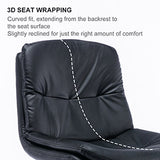 Swivel Black barstool Swivel Adjustable Height for Kitchen Counter W2195135494