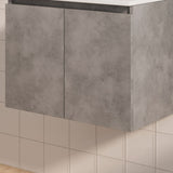 DAX Malibu Single Vanity Cabinet 24 Inches Cement B2702P226982