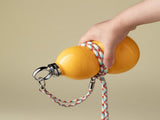 Gourd Shape Insulated Tumbler with Straw 520ml Travel thermos Yellow 87914006