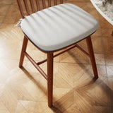 Farmhouse Kitchen Chairs - Sturdy Solid Wood Construction with Cushioned Seats, Modern T3833P366666