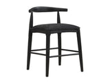 BAR STOOL IN BLACK FABRIC N771P339893H