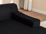 Left Armrest Chaise Lounge Chair Upholstered Sofa Bed No Assembly Required,Oversized Sleeper Chair W1170P333285