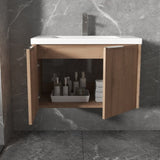 Soft Close Doors Bathroom Vanity With Sink,30 Inch For Small Bathroom,30x18-00630 IMO W99950715