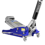 ZUN Hydraulic Low Profile Aluminum and Steel Racing Floor Jack with Dual Piston Quick Lift Pump, 1.5 Ton 12241007