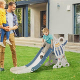 ZUN Kids Small Toddler Slide （Prohibited by WalMart） 97228656