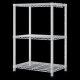Heavy Duty Shelves 72.83" H Wire Shelving Unit with Wheels 1020LBS NSF Metal Shelves for 57206699
