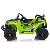 ZUN 12V kids Ride On Mini UTV, Electric Car with Front LED Lights and Horn, Single Seat with a Safety W2181P160394