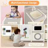 Multipurpose Toy Chest/ learning table with Magnetic Whiteboard 28881746