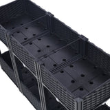 Planter Raised Beds - Elevated Planter Garden Box with Drainage Plug Raised Garden Beds for W465P187532