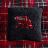 Full/Queen Plush to Sherpa Down Alternative Comforter Set B035100502