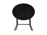 31" Round High-Top Folding Table, Black 98920334