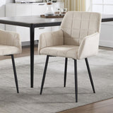 Dining Chairs Set of 2, Upholstered Kitchen Chairs with Comfortable Seat, velvet Dining Chairs with W3112P254925
