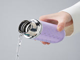 Portable Insulated Cup with Built-in Lipstick Mirror - Lipstick Tumbler 160mL dustypink 39248996