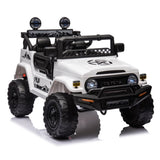 ZUN Licensed TOYOTA FJ Cruiser,12V Kids ride on car 2.4G W/Parents Remote Control,electric car for W1396107514