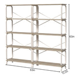 5 Tier Large Book Shelf, Bookcase Home Office Open Bookshelf,Shelves for Living Room, Office W2699P223205