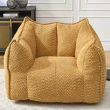 Sofa chairs with highly resilient foam for living rooms and bedrooms, comfortable square lazy, W1996P252269