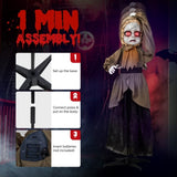 5.3ft Girl Halloween Standing Decoration 28114275