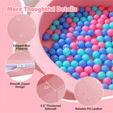 42 Inch Kids Round Foam Ball Pits with 25D Sponge Filling and Washable PU Cover 06215711