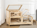 Wooden Hamster Cage 43224593