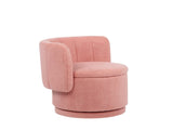360 Degree Swivel Back Sofa Chair With Storage Space, Suitable For Bedroom and Living Room W1716P196479