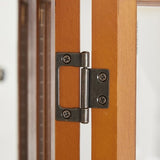 Corner Curio Cabinet with Lights, Adjustable Tempered Glass Shelves, Mirrored Back, Display W1693P165016