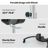 Professional Standing Hair Color Processor, Temperature & Angle Adjustable, 60-Minute Timing, Hair 81344435