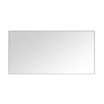 ZUN 84"W x 48"H Extra Large Rectangular Black Frame Wall Mount Bathroom Vanity Mirror, HD Wall Mirror W127294464