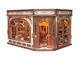 3d wooden puzzle for adults Athena's Study of Wisdom book nook with lights model kit dollhouse DIY 64372662