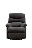 Black Recliner with Pillow Top Arm B062P215434