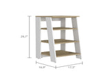 Nashua 4-Shelf Linen Cabinet Light Oak and White B06280362
