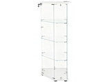 Tempered glass five-sided display cabinet,corner cabinet,liquor cabinet,with running lights,with W3155P449086