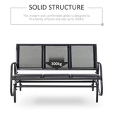 Outdoor courtyard seats for 3 people 24050787