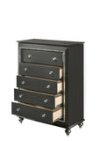 Kaitlyn Metallic Gray Finish Chest B2726P261868