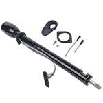 ZUN 35" Manual Black Floor Shift Steering Column for 67-72 Chevy/ GMC C10 C20 Pickup 39333932