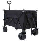 Foldable Garden Cart with Heavy-Duty Wheels & 480lbs Load Capacity, Portable Utility Wagon for W2932P289396