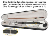 Full Size 4/4 Violin Set for Adults Beginners Students with Hard Case,Violin 67556095
