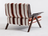 Modern armchair Widened armrests on both sides Solid wood legs Comfortable to sit on, casual reading W1249P479887