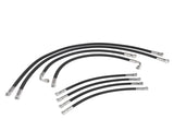 8x Front Loader Hydraulic Hoses Set Replacement for Kubota LA350a LA401 Replace 75535-66620 04653669
