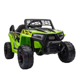 12V kids Ride On Mini UTV, Electric Car with Front LED Lights and Horn, Single Seat with a Safety W2181P160394
