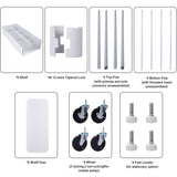 6 Tier 6000lbs Capacity NSF Metal Shelf Wire Shelving Unit, Heavy Duty Adjustable Storage Rack with W465142128