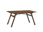 ZUN ACME Kaela Dining Table, Walnut Finish DN02925