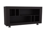 Console Table Cart, 5 Shelves, 4 Casters B097P296825