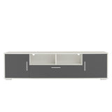 ZUN FashionTV stand,TV Cabinet,entertainment center TV station,TV console,console with LED belt, 55021286