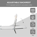 ZUN Folding Lounge Chairs / beach chair （Prohibited by WalMart） 92152608