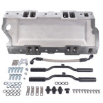 ZUN 4150 EFI Single Plane Intake Manifold with Fuel Rail for Chevy Small Block Gen I 41329476